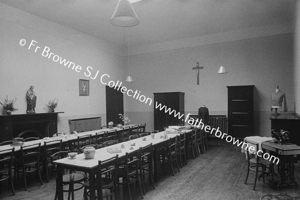 MOORE ABBEY AS CONVENT OF MARY IMMACULATE  THE WORK ROOM